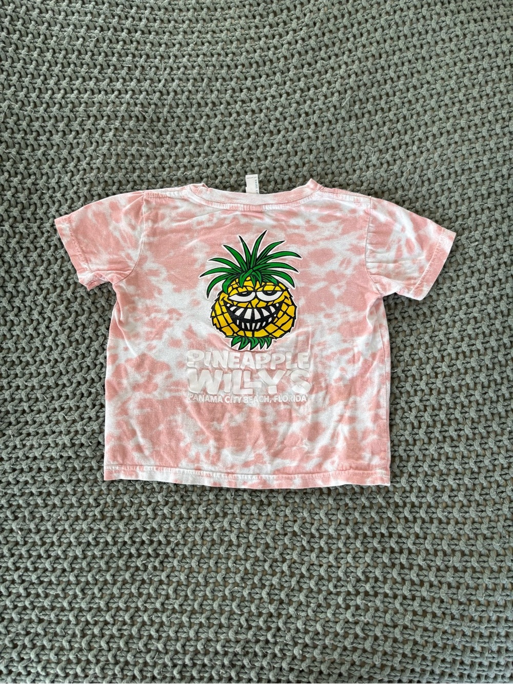 pineapple willys PCB tie dye tee for toddler - Picture 4 of 5